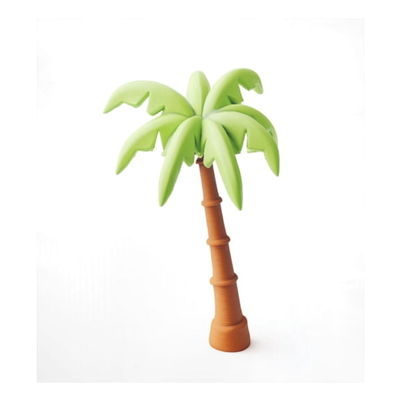 IAUYY Magnetic decorative sticker - 23x26 Inch PVC Refrigerator Decorative Cover, Removable DIY Art for Kitchen Appliances Plastic Clay Palm Tree