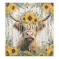 thumbnail image 1 of IAUYY Magnetic decorative sticker - 23x26 Inch PVC Refrigerator Decorative Cover, Removable DIY Art for Kitchen Appliances Ranch Cattle, 1 of 6