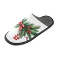 thumbnail image 1 of IAUYY Memory Foam House Slippers Suitable for Both Men and Women. Comfortable, Anti-Slip Plush Flat-Bottomed Slippers The Best Holiday Gift Bow Material, 1 of 9