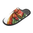 thumbnail image 1 of IAUYY Memory Foam House Slippers Suitable for Both Men and Women. Comfortable, Anti-Slip Plush Flat-Bottomed Slippers The Best Holiday Gift Colored Pencil Sketch, 1 of 9
