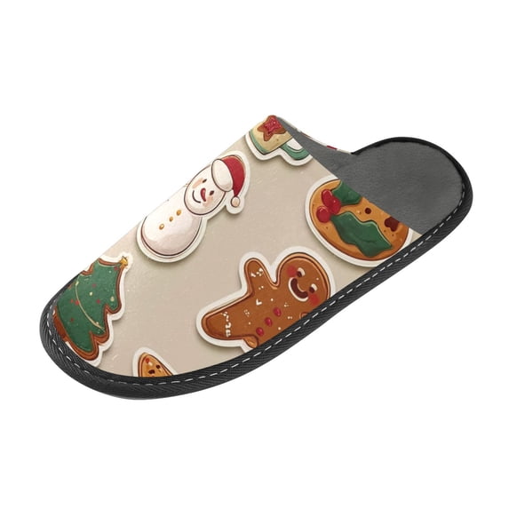 IAUYY Memory Foam House Slippers Suitable for Both Men and Women. Comfortable, Anti-Slip Plush Flat-Bottomed Slippers The Best Holiday Gift Decorative Coffee Cup