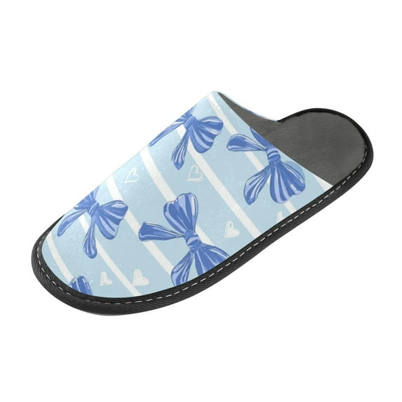 IAUYY Memory Foam House Slippers Suitable for Both Men and Women. Comfortable, Anti-Slip Plush Flat-Bottomed Slippers The Best Holiday Gift Ingenious Ideas