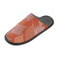 thumbnail image 1 of IAUYY Memory Foam House Slippers Suitable for Both Men and Women. Comfortable, Anti-Slip Plush Flat-Bottomed Slippers The Best Holiday Gift Red and Peach, 1 of 9