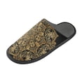 thumbnail image 1 of IAUYY Memory Foam House Slippers Suitable for Both Men and Women. Comfortable, Anti-Slip Plush Flat-Bottomed Slippers The Best Holiday Gift Set Against A Black Background, 1 of 9
