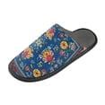 thumbnail image 1 of IAUYY Memory Foam House Slippers Suitable for Both Men and Women. Comfortable, Anti-Slip Plush Flat-Bottomed Slippers The Best Holiday Gift Uzbek Carpets, 1 of 9