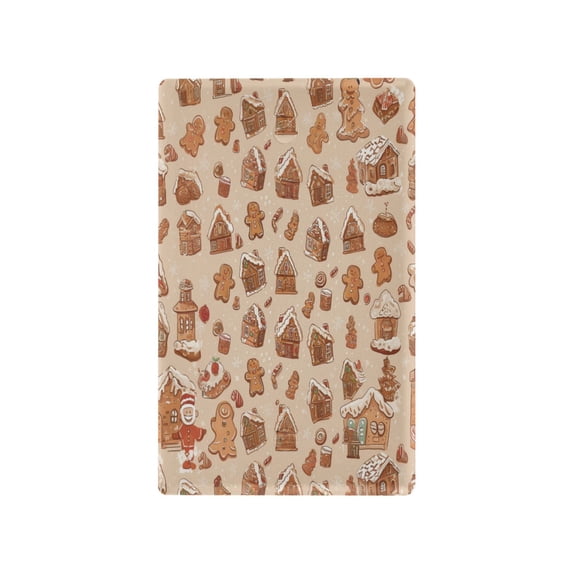 IAUYY Retardant PC Material Duplex Outlets Switch Plate Covers Easy DIY Installation with Screws Light Switch Cover Plate Christmas House Illustration