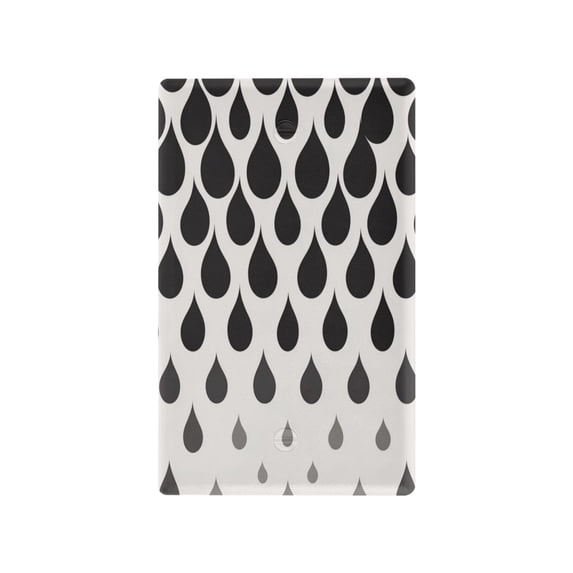 IAUYY Retardant PC Material Duplex Outlets Switch Plate Covers Easy DIY Installation with Screws Light Switch Cover Plate Elegant Gradient Effect