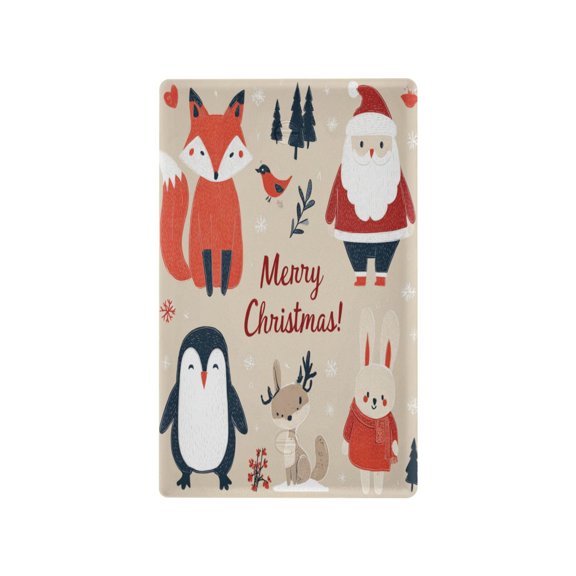 IAUYY Retardant PC Material Toggle Switch Switch Plate Covers Easy DIY Installation with Screws Light Switch Cover Plate A Penguin and A Rabbit