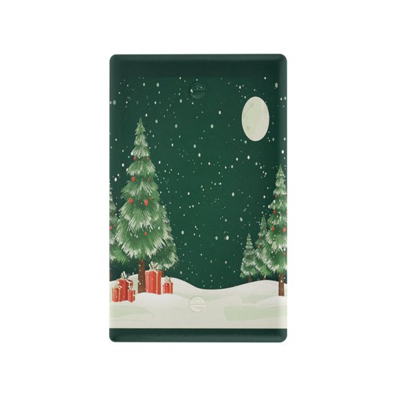 IAUYY Retardant PC Material Toggle Switch Switch Plate Covers Easy DIY Installation with Screws Light Switch Cover Plate Placing Christmas Gifts