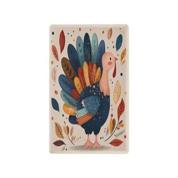 IAUYY Retardant PC Material Toggle Switch Switch Plate Covers Easy DIY Installation with Screws Light Switch Cover Plate Surrounded by Autumn Leaves
