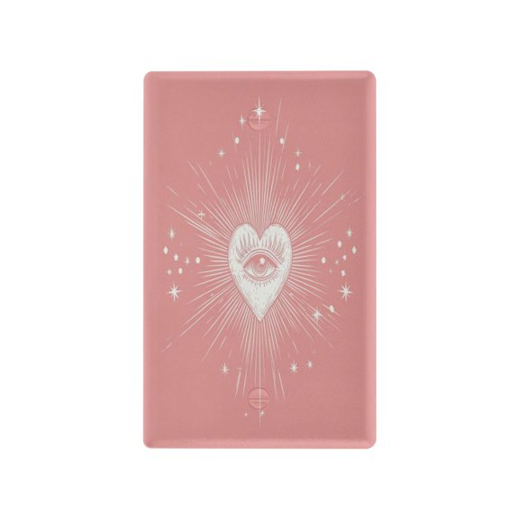 IAUYY Retardant PC Material Toggle Switch Switch Plate Covers Easy DIY Installation with Screws Light Switch Cover Plate Surrounding The Starry Eye