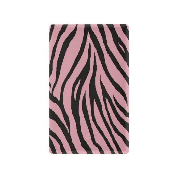 IAUYY Retardant PC Material Toggle Switch Switch Plate Covers Easy DIY Installation with Screws Light Switch Cover Plate The Perfect Zebra