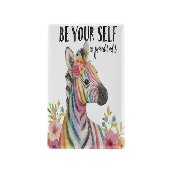 IAUYY Retardant PC Material Toggle Switch Switch Plate Covers Easy DIY Installation with Screws Light Switch Cover Plate Zebra