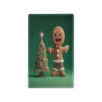 IAUYY Retardant PC Material Unused Outlet Cover Switch Plate Covers Easy DIY Installation with Screws Light Switch Cover Plate Cheerful