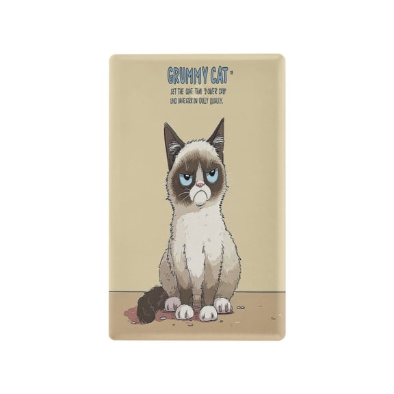 IAUYY Retardant PC Material Unused Outlet Cover Switch Plate Covers Easy DIY Installation with Screws Light Switch Cover Plate Frown