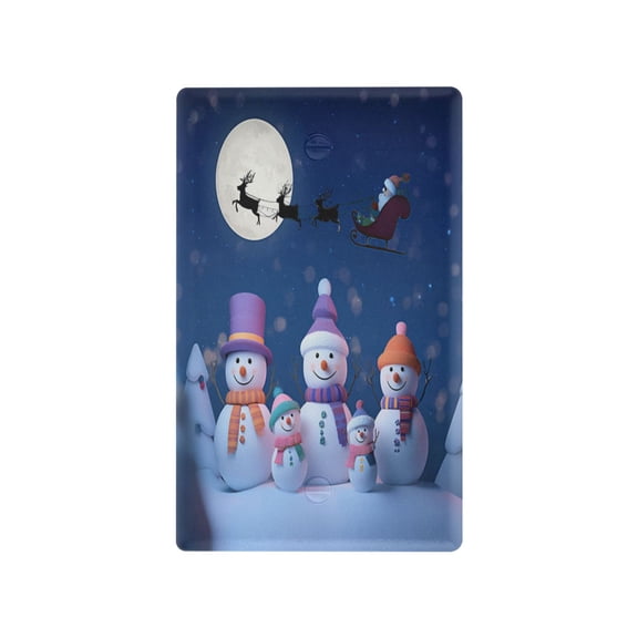 IAUYY Retardant PC Material Unused Outlet Cover Switch Plate Covers Easy DIY Installation with Screws Light Switch Cover Plate Scarves and Hats