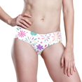 thumbnail image 1 of IAUYY Seamless Women Underwear Thongs ,Large No Show Ladies Thong-No Line Workout Breathable Comfortable Panties Soft Spiral-shaped Flowers, 1 of 6