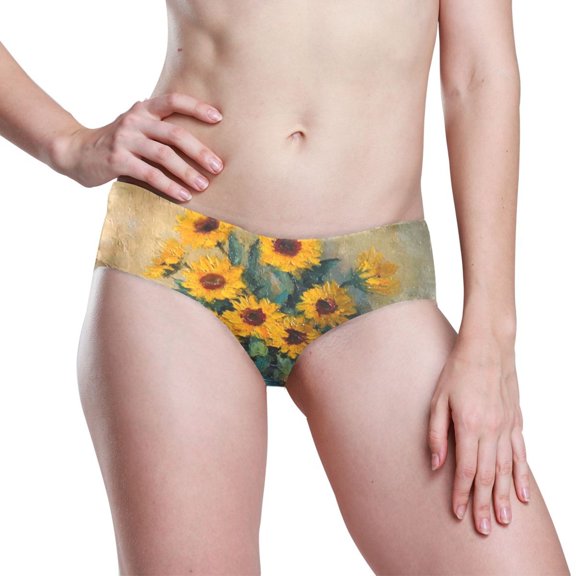 IAUYY Seamless Women Underwear Thongs ,XX-Large No Show Ladies Thong-No Line Workout Breathable Comfortable Panties Soft A Tablecloth with Stripes