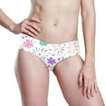 thumbnail image 1 of IAUYY Seamless Women Underwear Thongs ,XX-Large No Show Ladies Thong-No Line Workout Breathable Comfortable Panties Soft Spiral-shaped Flowers, 1 of 6