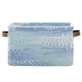 thumbnail image 1 of IAUYY Set of 1 Storage Cubes with Handles-Not Prone to Deformation Canvas Storage Baskets for Bedroom Closet Living Room Decorative Storage Baskets Japanese-style Watercolor Circle, 1 of 9