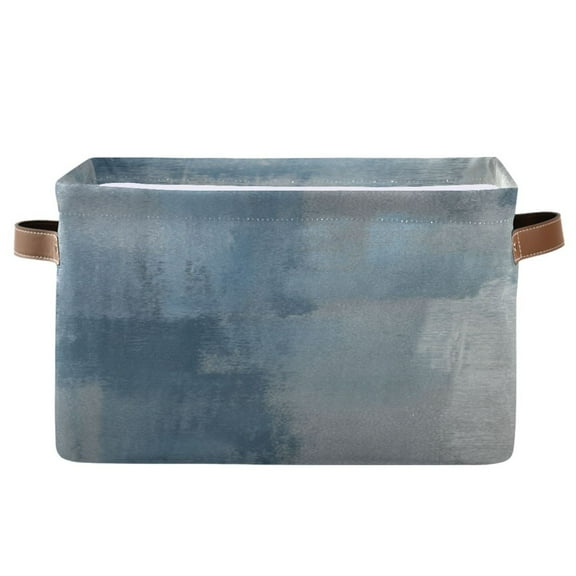 IAUYY Set of 2 Storage Cubes with Handles-Not Prone to Deformation Canvas Storage Baskets for Bedroom Closet Living Room Decorative Storage Baskets Oil Painting