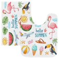 thumbnail image 1 of IAUYY Set of 2 Inch Bath Mat Thick Soft Plush Shower Mat TPR Backing Material Non Slip Bath Mats for Bathroom for Tub Shower Hotel Big-billed Bird, 1 of 9