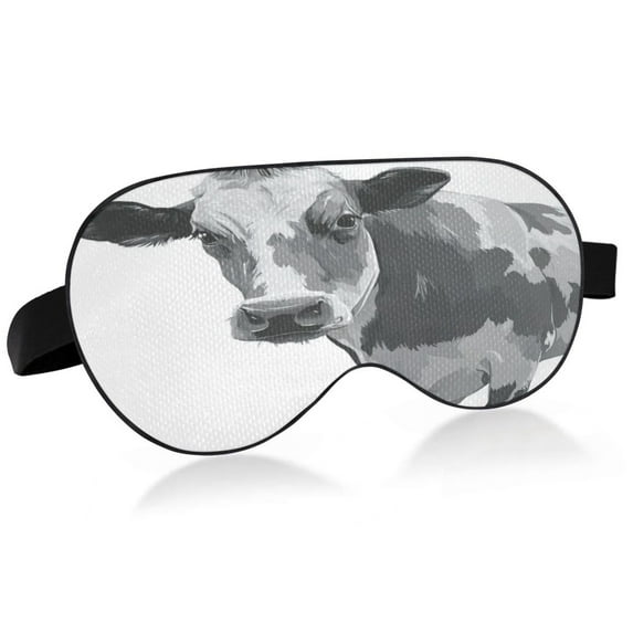 IAUYY Sleep Mask, Super Soft Eye Masks with Adjustable Strap, Lightweight Comfortable Blindfold,Perfect Blocks Light for Men Women Use Only Black and Gray