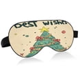 thumbnail image 1 of IAUYY Sleep Mask, Super Soft Eye Masks with Adjustable Strap, Lightweight Comfortable Blindfold,Perfect Blocks Light for Men Women A Best Wishes, 1 of 7