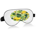 thumbnail image 1 of IAUYY Sleep Mask, Super Soft Eye Masks with Adjustable Strap, Lightweight Comfortable Blindfold,Perfect Blocks Light for Men Women A Green Palette, 1 of 7