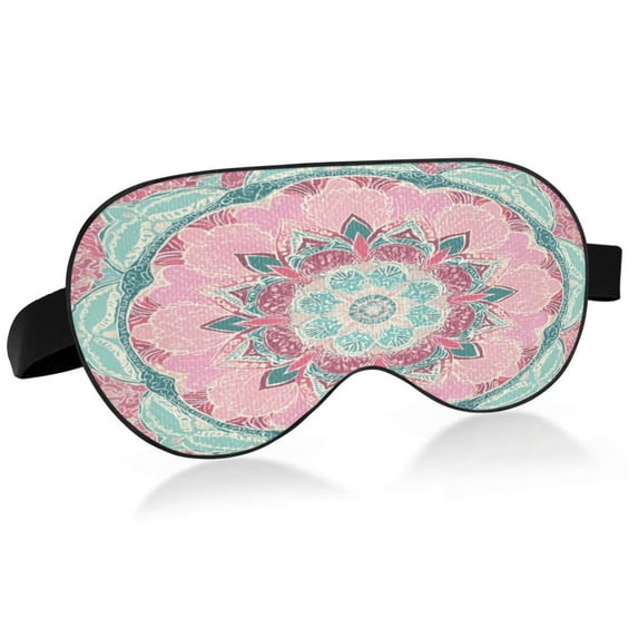 IAUYY Sleep Mask, Super Soft Eye Masks with Adjustable Strap, Lightweight Comfortable Blindfold,Perfect Blocks Light for Men Women Court Patterns
