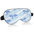 thumbnail image 1 of IAUYY Sleep Mask, Super Soft Eye Masks with Adjustable Strap, Lightweight Comfortable Blindfold,Perfect Blocks Light for Men Women Ribbon, 1 of 7