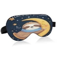 thumbnail image 1 of IAUYY Sleep Mask, Super Soft Eye Masks with Adjustable Strap, Lightweight Comfortable Blindfold,Perfect Blocks Light for Men Women Sleep, 1 of 7