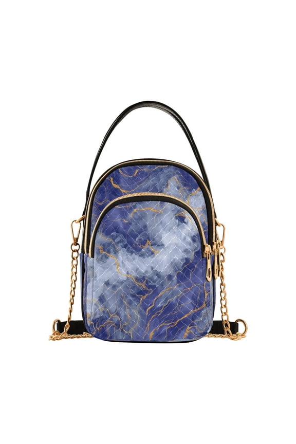 Small Crossbody Bags for Women 15*21*8cm Leather Purses for Women Removable Strap with 3 Zipper Pocket Applicable to Birthday Gifts for Women,Irregular White