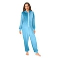 thumbnail image 1 of IAUYY Unisex Adult Onesie Pajamas Ultra-Soft Crystal-Soft Fabric, Halloween Adult Onesie Pajamas Adults,With a Zipper Plus Size Onesie Pajamas, Blue Tile Layout Photography, 1 of 7