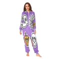 thumbnail image 1 of IAUYY Unisex Adult Onesie Pajamas Ultra-Soft Crystal-Soft Fabric, Halloween Adult Onesie Pajamas Adults,With a Zipper Plus Size Onesie Pajamas, Bold and Eye-catching, 1 of 7