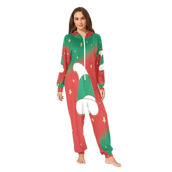 IAUYY Unisex Adult Onesie Pajamas Ultra-Soft Crystal-Soft Fabric, Halloween Adult Onesie Pajamas Adults,With a Zipper Plus Size Onesie Pajamas, Cute Elements