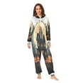 thumbnail image 1 of IAUYY Unisex Adult Onesie Pajamas Ultra-Soft Crystal-Soft Fabric, Halloween Adult Onesie Pajamas Adults,With a Zipper Plus Size Onesie Pajamas, Halloween Poster, 1 of 7