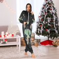 thumbnail image 1 of IAUYY Unisex Adult Onesie Pajamas Ultra-Soft Crystal-Soft Fabric, Halloween Adult Onesie Pajamas Adults,With a Zipper Plus Size Onesie Pajamas, Mystery, 1 of 6
