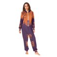 thumbnail image 1 of IAUYY Unisex Adult Onesie Pajamas Ultra-Soft Crystal-Soft Fabric, Halloween Adult Onesie Pajamas Adults,With a Zipper Plus Size Onesie Pajamas, Solid Dark Purple, 1 of 7