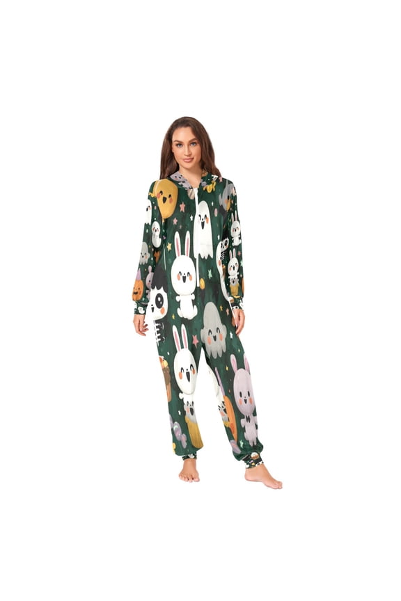 Unisex Adult Onesie Pajamas Ultra-Soft Crystal-Soft Fabric, Halloween Adult Onesie Pajamas Adults,With a Zipper Plus Size Onesie Pajamas, Stars above My Head