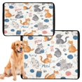thumbnail image 1 of IAUYY Washable Pee Pads for Dogs Medium+Large Absorbent and Leak-Proof Non-Slip Reusable Puppy Pee Pads for Dogs Applicable to Playpen Potty Crate Playful Cat, 1 of 7
