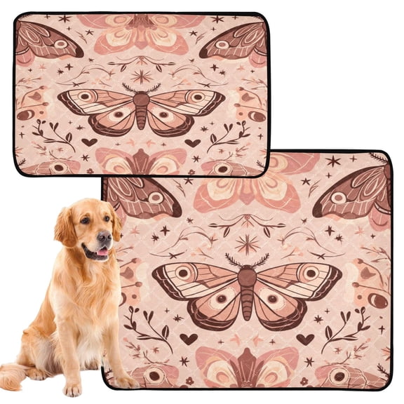 IAUYY Washable Pee Pads for Dogs Smallx3 Absorbent and Leak-Proof Non-Slip Reusable Puppy Pee Pads for Dogs Applicable to Playpen Potty Crate Exquisite Form