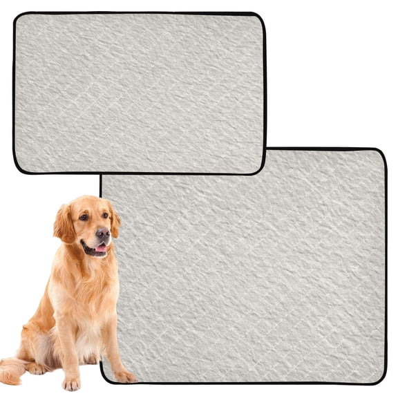 IAUYY Washable Pee Pads for Dogs Smallx3 Absorbent and Leak-Proof Non-Slip Reusable Puppy Pee Pads for Dogs Applicable to Playpen Potty Crate Fine Cracks