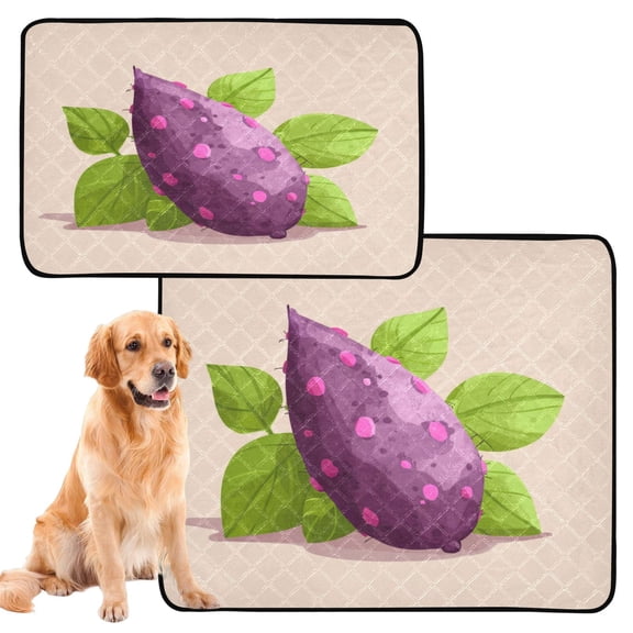 IAUYY Washable Pee Pads for Dogs Smallx3 Absorbent and Leak-Proof Non-Slip Reusable Puppy Pee Pads for Dogs Applicable to Playpen Potty Crate There Are Spots
