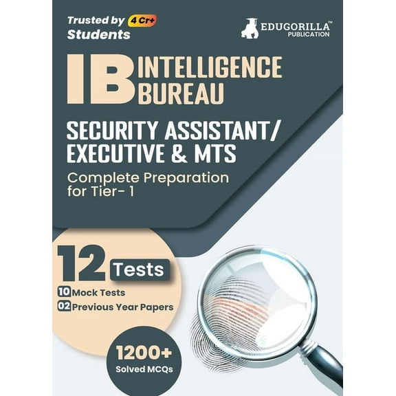 IB Security Assistant/Executive, MTS Tier 1 Book 2023 (English Edition) - 10 Full Length Mock Tests and 2 Previous Year , (Paperback)