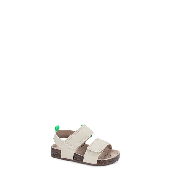 Wonder Nation Baby & Toddler Boys Two Strap Footbed Sandals