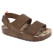 Wonder Nation Baby & Toddler Boys Two Strap Footbed Sandals