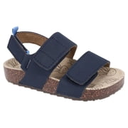 Wonder Nation Baby & Toddler Boys Two Strap Footbed Sandals