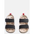 thumbnail image 1 of Wonder Nation Baby & Toddler Boys Two Strap Footbed Sandals, 1 of 4