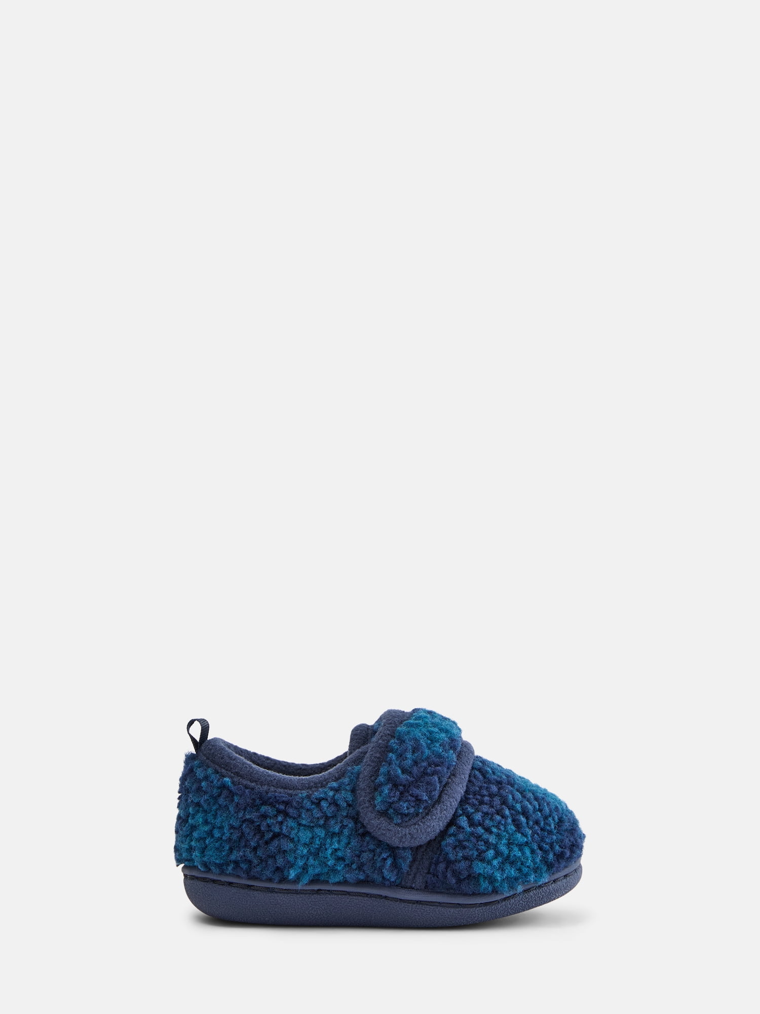 Wonder Nation Baby and Toddler Boys Embroidered Slippers